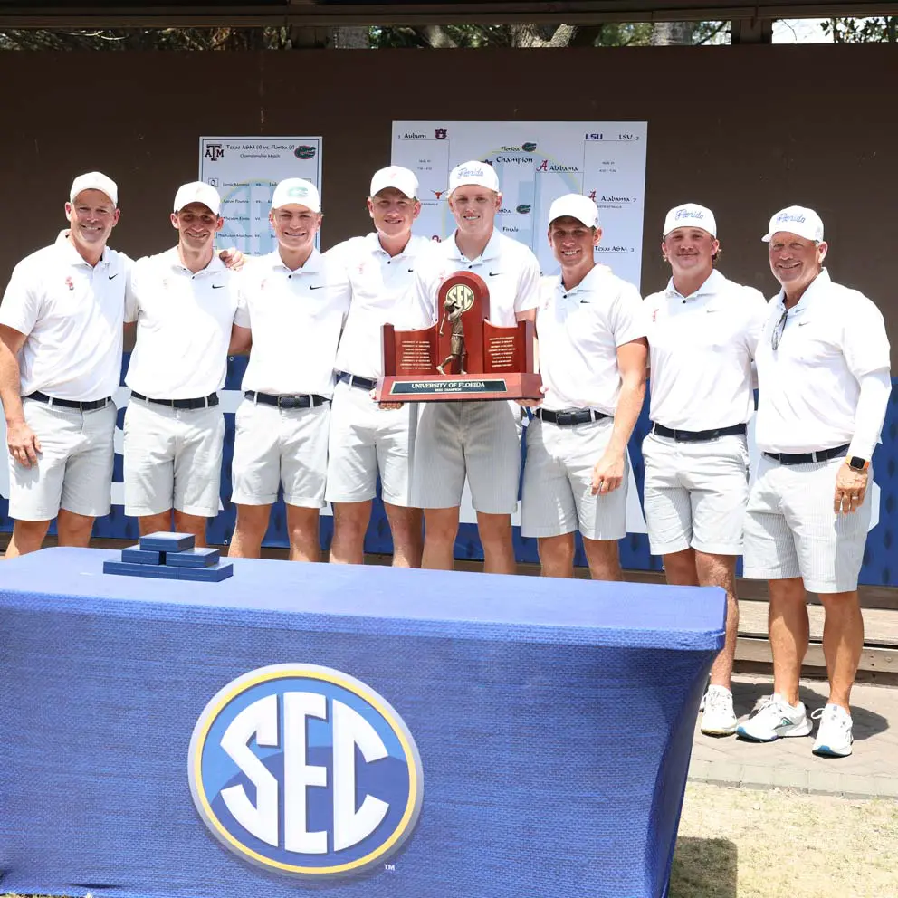 Florida wins 17th SEC Men's Golf Championship at Sea Island Golf Club