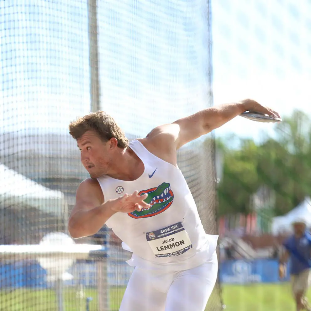 Jacob Lemmon earns All-America and SEC honors in discus