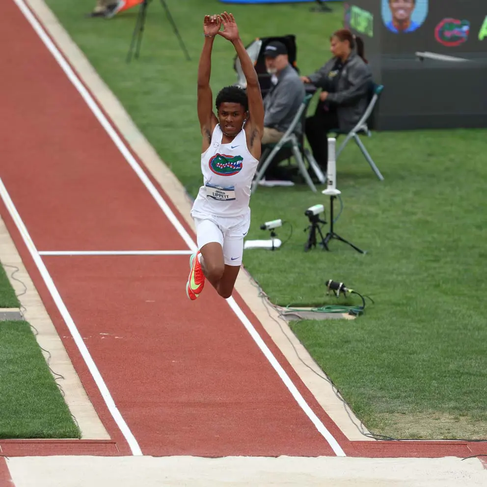 Jaden Lippett NCAA Outdoor triple jump qualifier