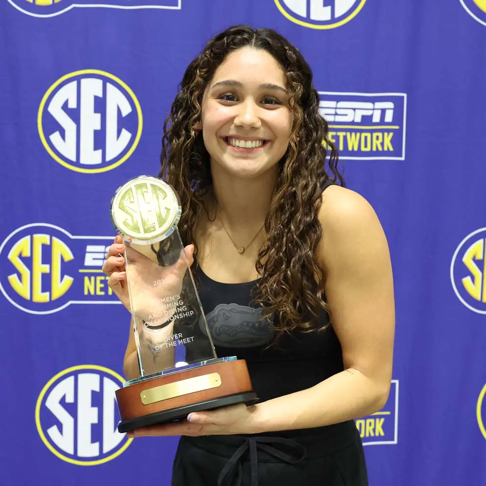 Camyla Monroy SEC Diver of the Meet