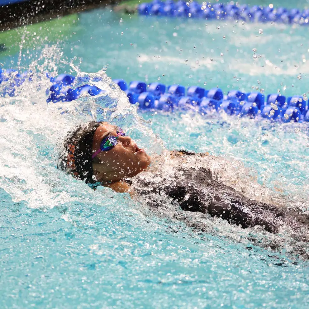 Bella Sims sweeps SEC backstroke